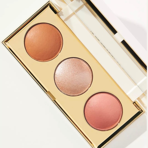 STILA Treasure Island All-in-One Bronze Highlight Blush Putty Trio - Picture 8 of 13